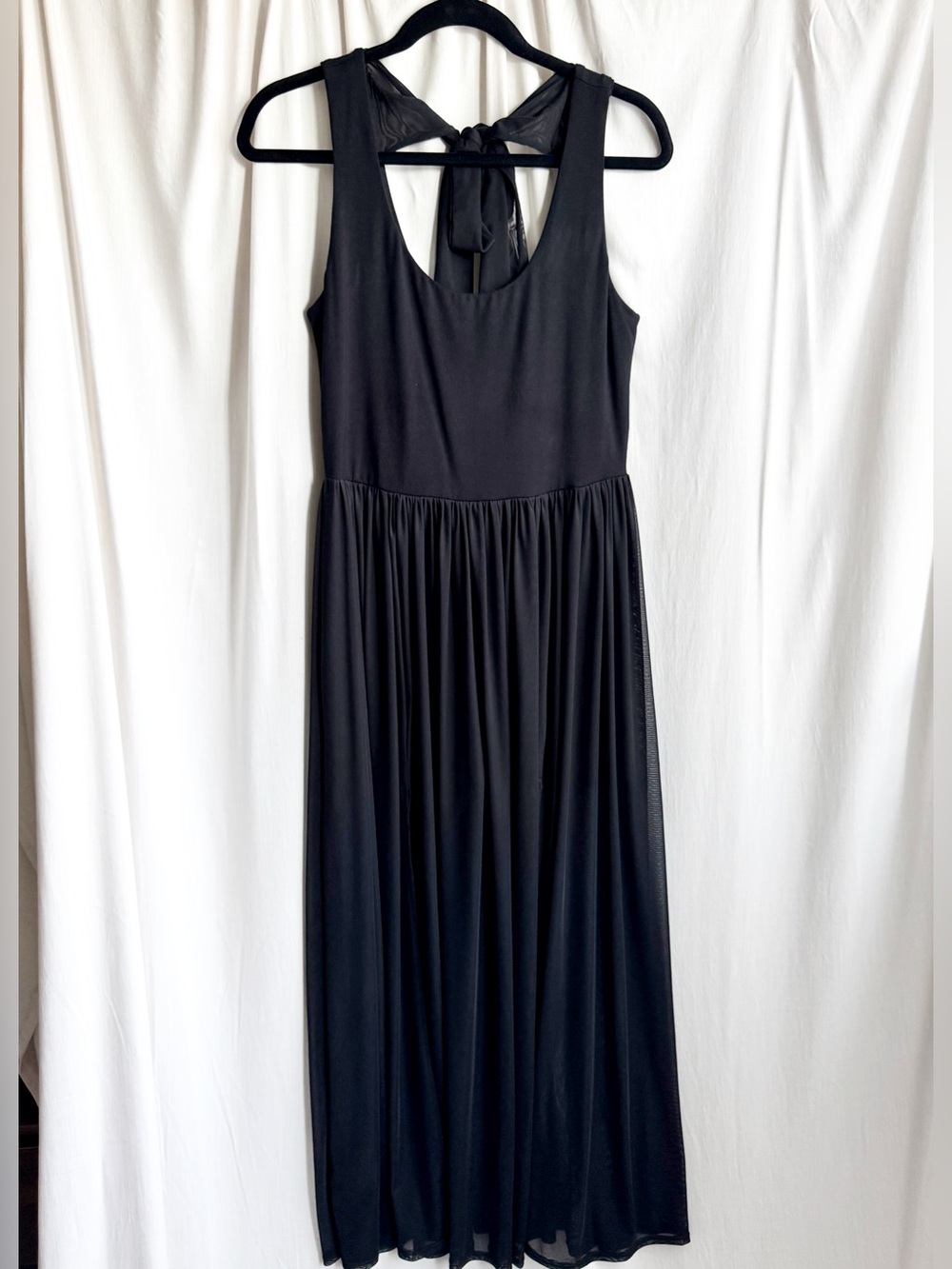 Midnight Hour Maxi Mesh Romper - Picture 2 of 7